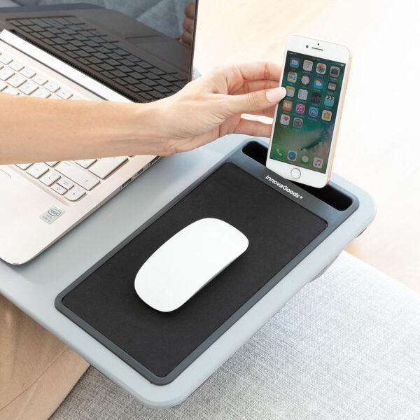 Escritorio Portátil para Ordenador con Cojín XL Deskion InnovaGoods - Imagen 4