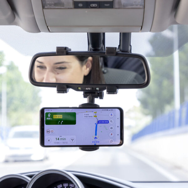 Soporte de Smartphone para Espejo Retrovisor Stropp InnovaGoods - Imagen 2