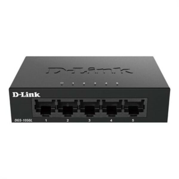 Switch de Sobremesa D-Link DGS-105GL Negro