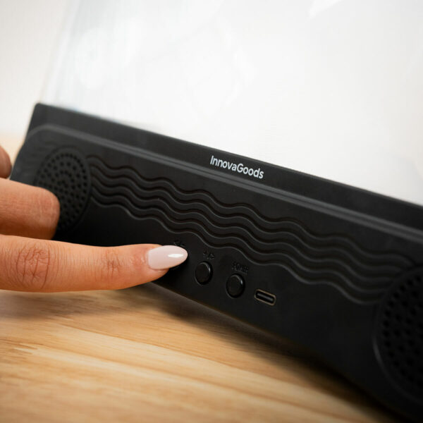 Amplificador de Pantalla para Móviles con Altavoz Recargable Screenier InnovaGoods - Imagen 4