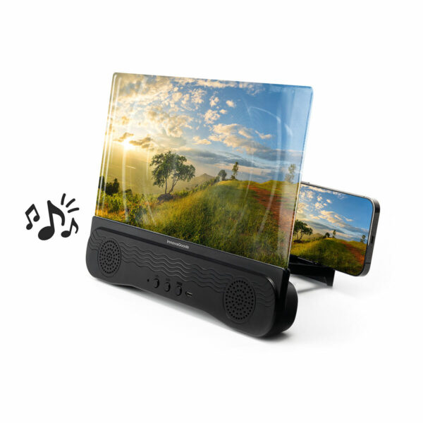 Amplificador de Pantalla para Móviles con Altavoz Recargable Screenier InnovaGoods - Imagen 6