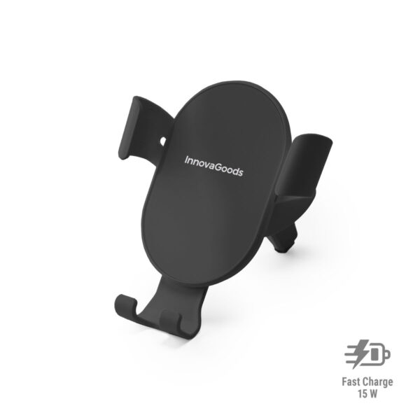 Soporte Cargador Rápido Inalámbrico para Coche Chakar InnovaGoods - Imagen 7
