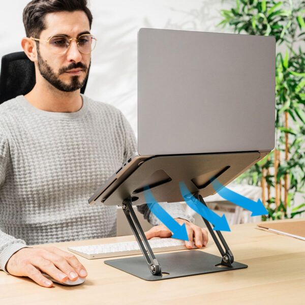 Soporte para Portátil Plegable y Regulable Lastan InnovaGoods - Imagen 3